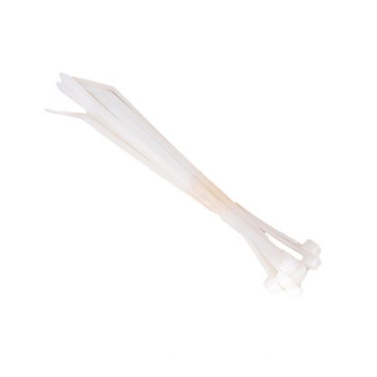 Cable Ties 100mm Pack of 100 white/natural - Leren